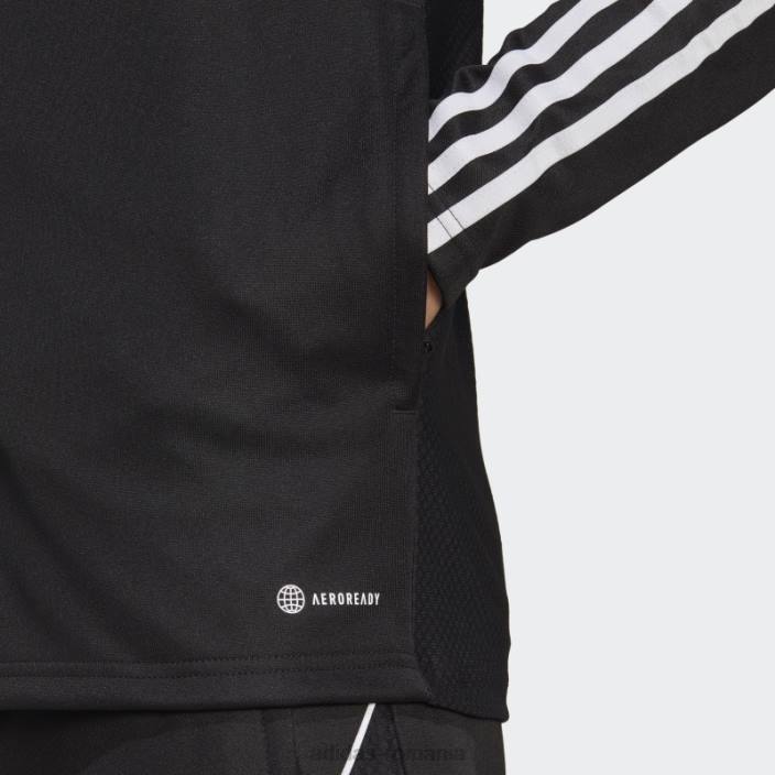 Adidas jachetă neagră de antrenament league tiro 23 bărbați negru 2JBN4870
