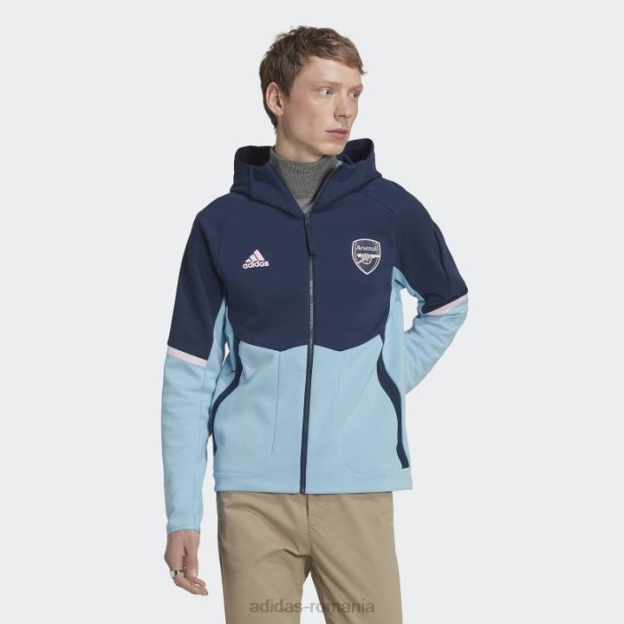 Adidas jacheta arsenal anthem bleumarin adidas bărbați albastru marin 2JBN13686