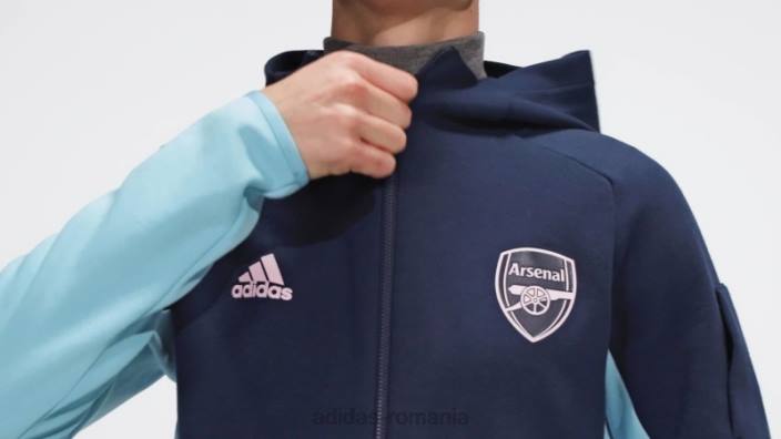 Adidas jacheta arsenal anthem bleumarin adidas bărbați albastru marin 2JBN13686
