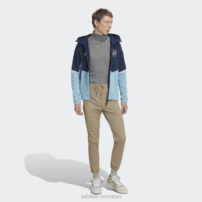 Adidas jacheta arsenal anthem bleumarin adidas bărbați albastru marin 2JBN13686