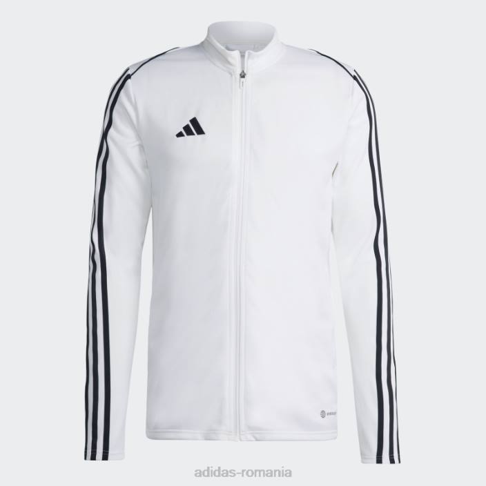 Adidas jacheta de antrenament liga 23 alb fashion bărbați alb 2JBN6163
