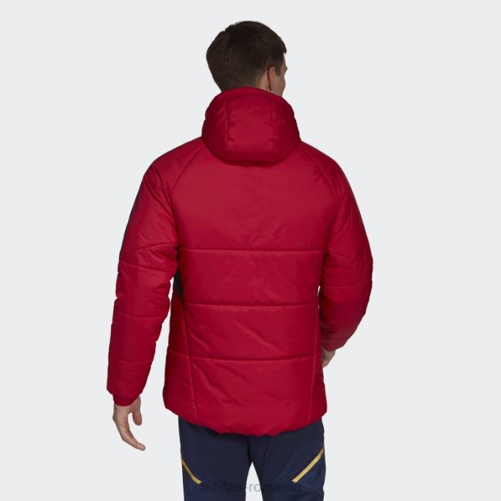 Adidas jacheta de iarna ajax amsterdam condivo 22 victory red bărbați roșu victorie 2JBN13802