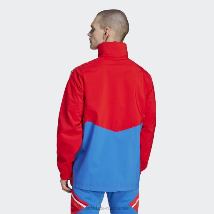 Adidas jacheta de ploaie fc bayern condivo 22 rosie adidas bărbați roșu/regal 2JBN14352