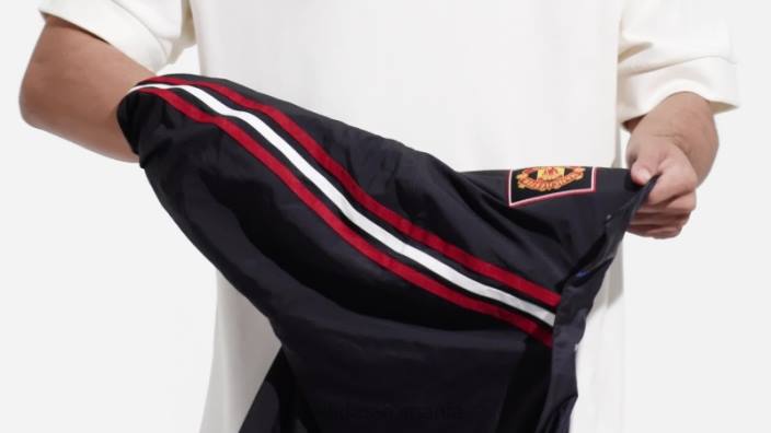 Adidas jacheta manchester united anthem neagra adidas bărbați negru 2JBN13434