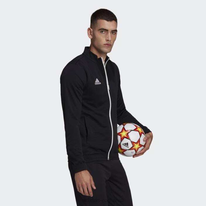 Adidas jacheta neagra entrada 22 adidas bărbați negru 2JBN5409