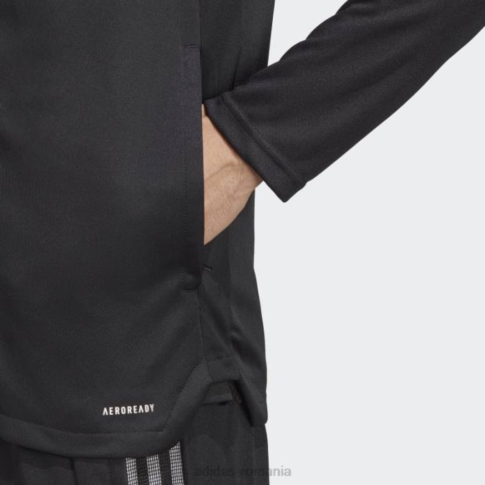Adidas jacheta tiro 21 neagra bărbați negru 2JBN4879