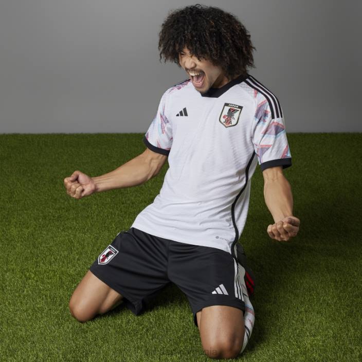 Adidas japonia 22 deplasare tricou autentic alb bărbați alb 2JBN1670