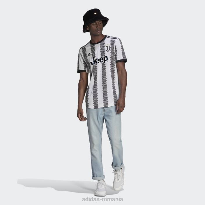 Adidas juventus 22/23 home tricou autentic alb adidas bărbați alb negru 2JBN14322