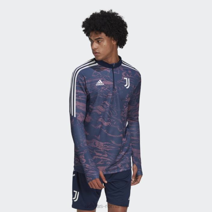 Adidas juventus condivo 22 antrenament top roz ton bărbați ton trandafir/indigo noapte 2JBN14353