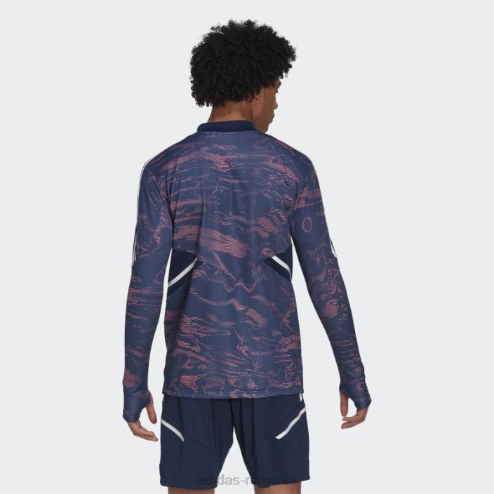 Adidas juventus condivo 22 antrenament top roz ton bărbați ton trandafir/indigo noapte 2JBN14353
