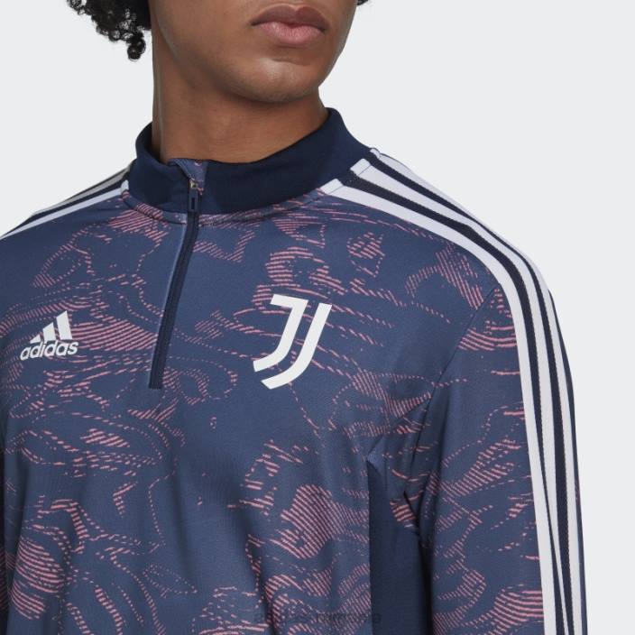 Adidas juventus condivo 22 antrenament top roz ton bărbați ton trandafir/indigo noapte 2JBN14353
