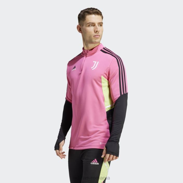 Adidas juventus condivo 22 top de antrenament magenta bărbați magenta 2JBN6110