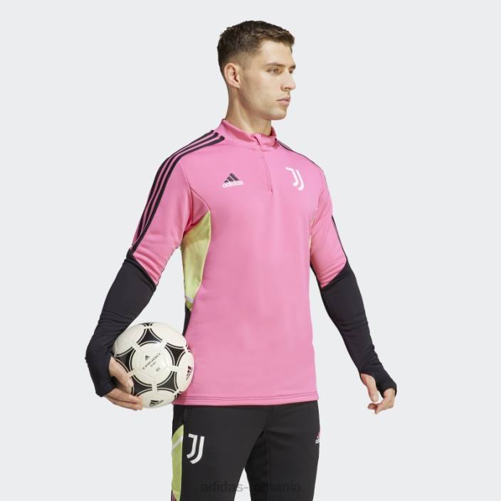 Adidas juventus condivo 22 top de antrenament magenta bărbați magenta 2JBN6110