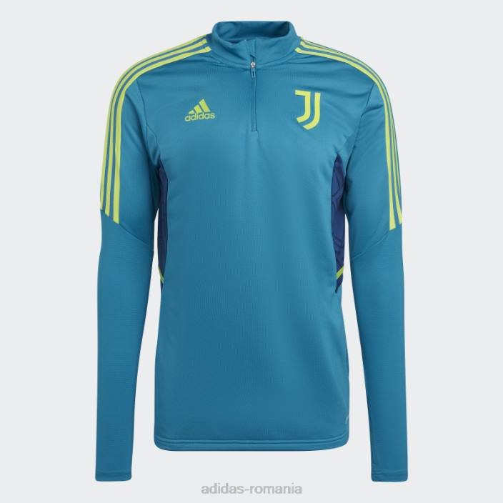 Adidas juventus condivo 22 training top teal bărbați teal 2JBN14240