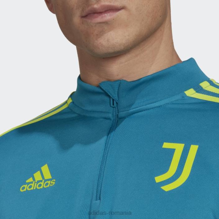 Adidas juventus condivo 22 training top teal bărbați teal 2JBN14240
