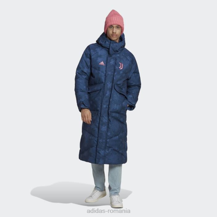 Adidas juventus lifestyler jos haină noapte indigo bărbați night indigo/tech indigo 2JBN14246