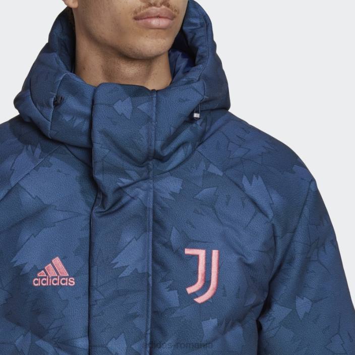 Adidas juventus lifestyler jos haină noapte indigo bărbați night indigo/tech indigo 2JBN14246