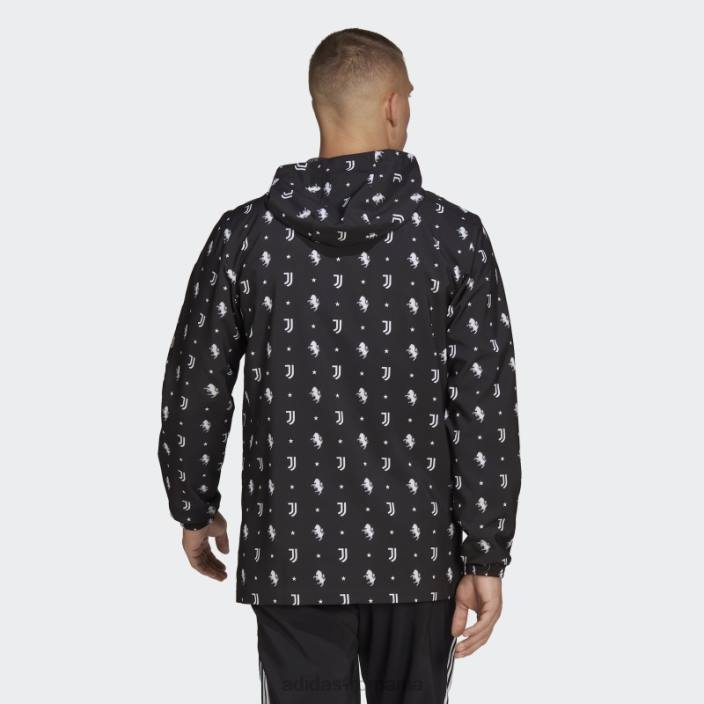 Adidas juventus windbreaker negru adidas bărbați alb negru 2JBN14826