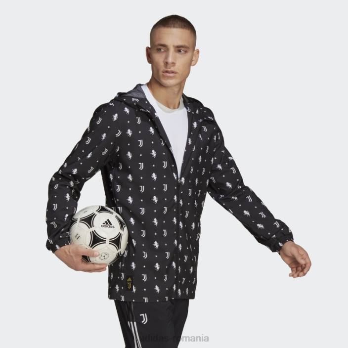 Adidas juventus windbreaker negru adidas bărbați alb negru 2JBN14826