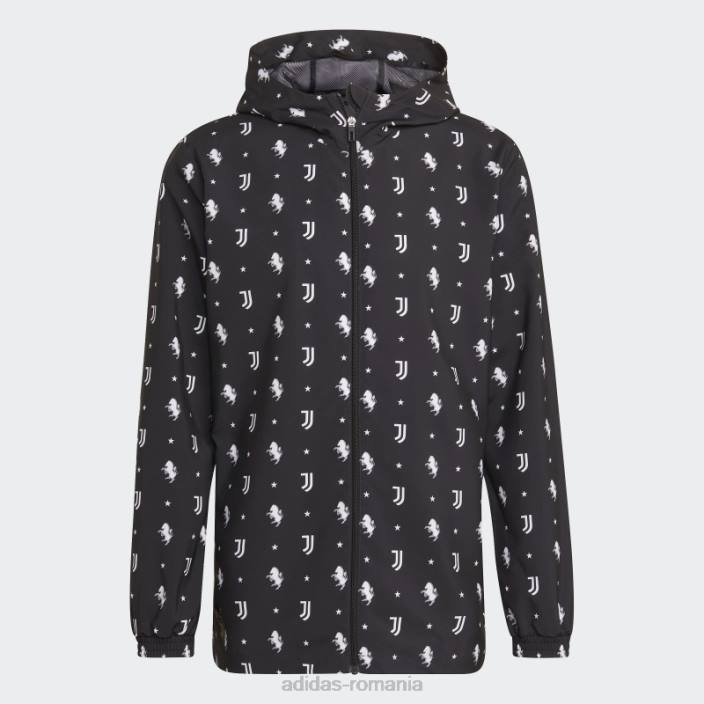 Adidas juventus windbreaker negru adidas bărbați alb negru 2JBN14826