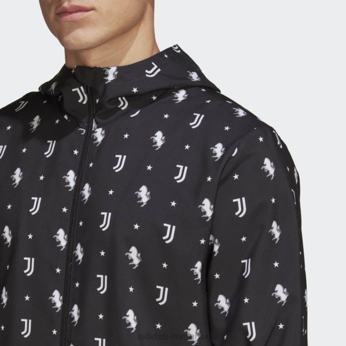 Adidas juventus windbreaker negru adidas bărbați alb negru 2JBN14826