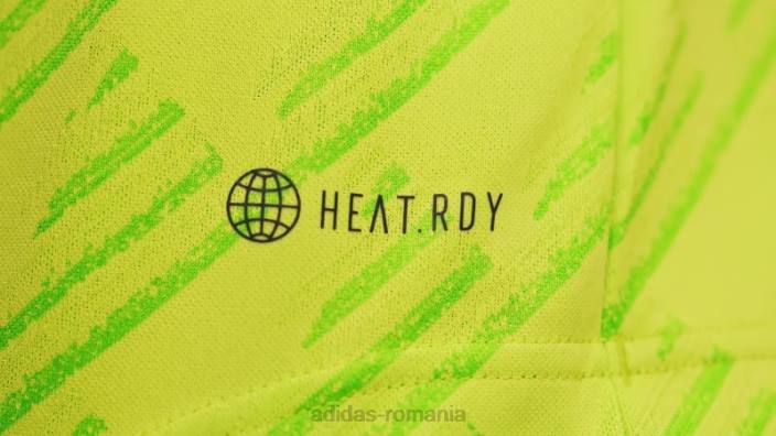 Adidas manchester united 22/23 al treilea tricou autentic slime bărbați slime 2JBN13405