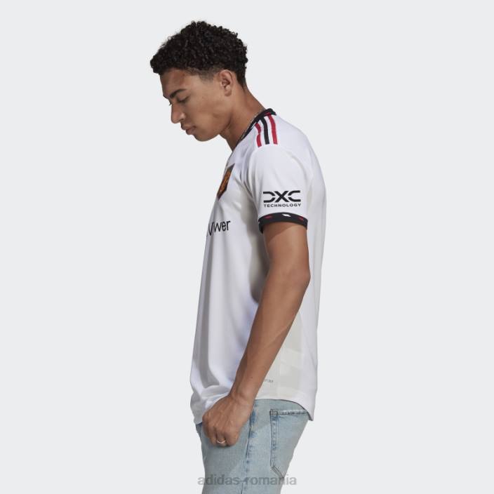 Adidas manchester united 22/23 deplasare tricou autentic alb adidas bărbați alb 2JBN13266