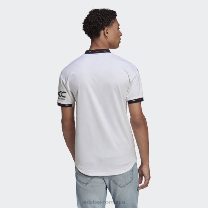 Adidas manchester united 22/23 deplasare tricou autentic alb adidas bărbați alb 2JBN13266