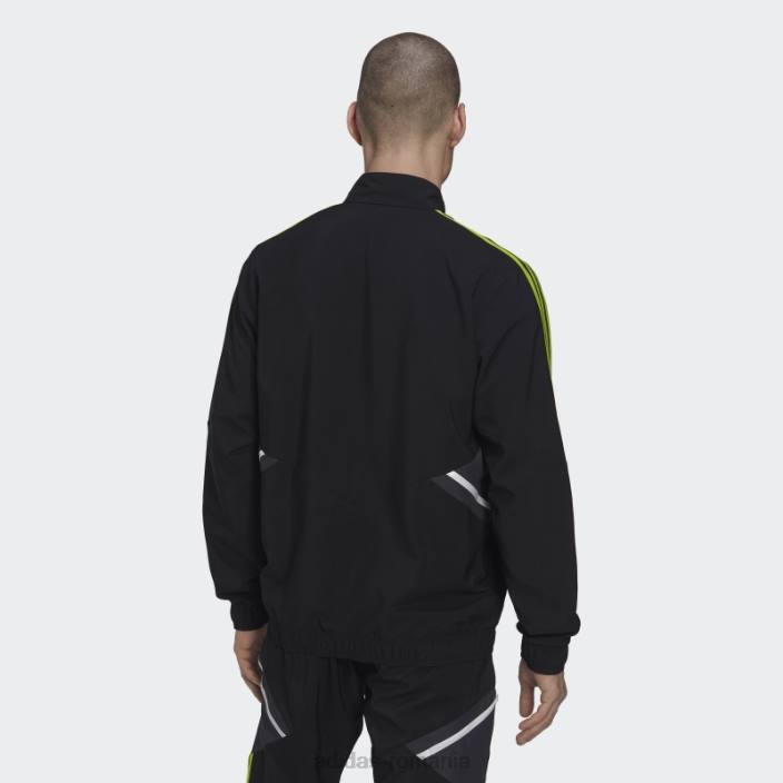 Adidas manchester united condivo 22 prezentare trening top negru bărbați negru 2JBN13664