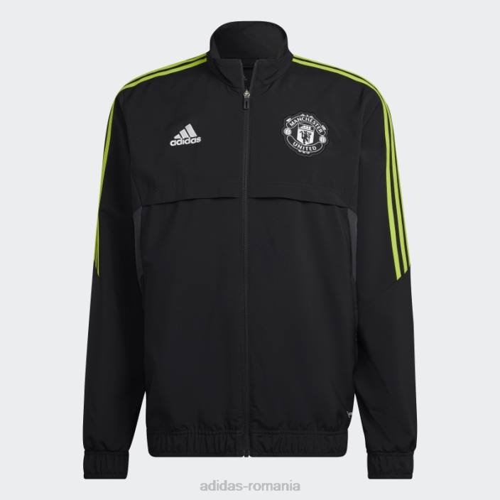 Adidas manchester united condivo 22 prezentare trening top negru bărbați negru 2JBN13664