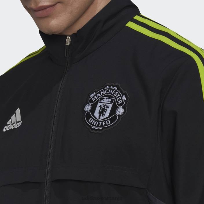 Adidas manchester united condivo 22 prezentare trening top negru bărbați negru 2JBN13664