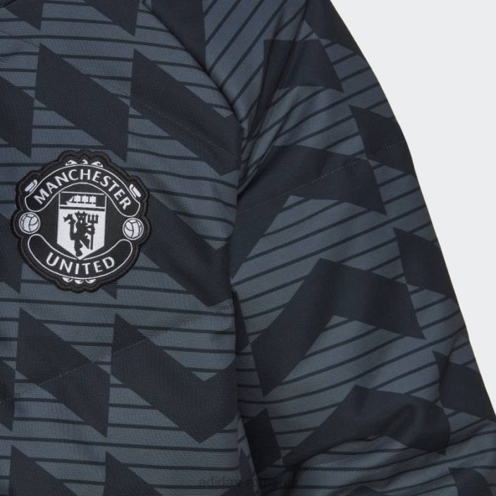 Adidas manchester united lifestyler puf negru adidas bărbați negru/gri noapte 2JBN14046