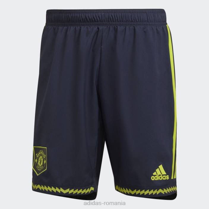 Adidas manchester united third authentic shorts ink bărbați cerneală 2JBN13321