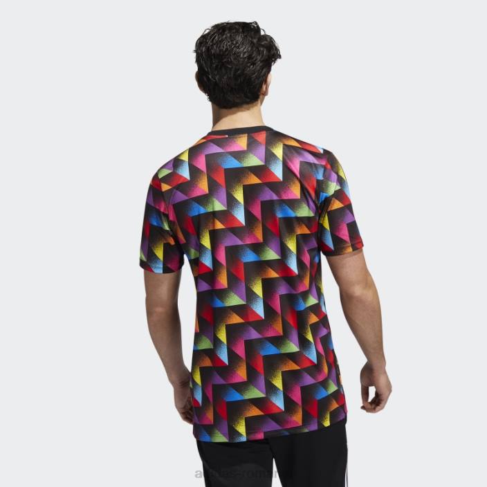 Adidas mls lgbtq+ tricou pre-meci multicolor bărbați multicolor 2JBN13688