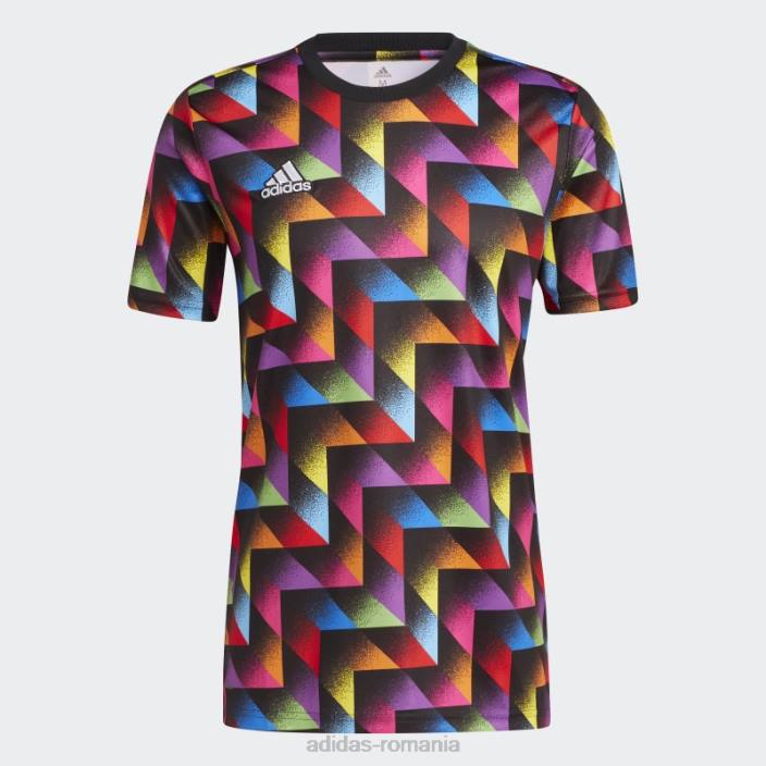 Adidas mls lgbtq+ tricou pre-meci multicolor bărbați multicolor 2JBN13688