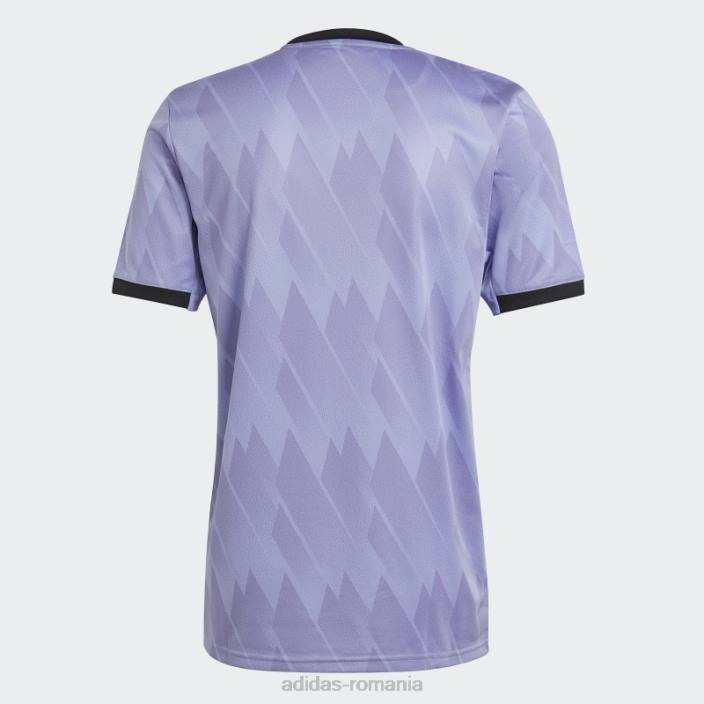 Adidas mov deschis real madrid 22/23 deplasare tricou moda bărbați violet deschis 2JBN1450