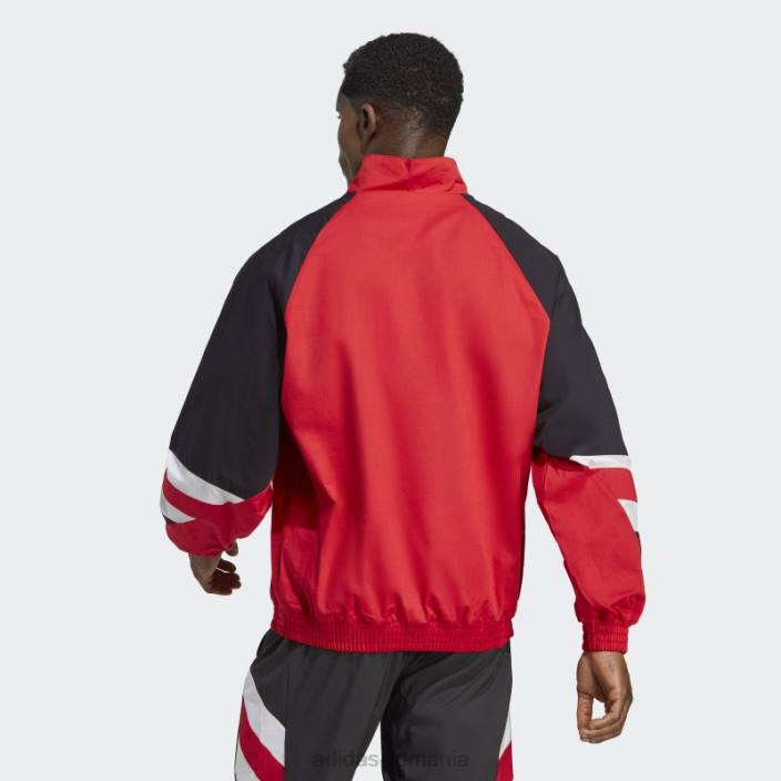 Adidas mufc red manchester united icon top bărbați mufc roșu/negru 2JBN6005