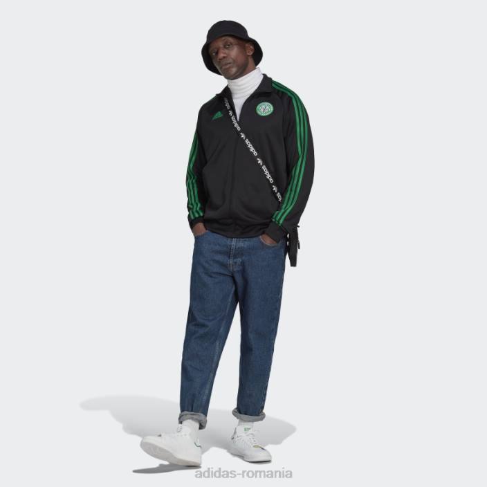 Adidas negru celtic fc dna track top bărbați negru 2JBN14195