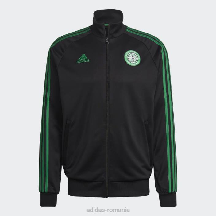 Adidas negru celtic fc dna track top bărbați negru 2JBN14195