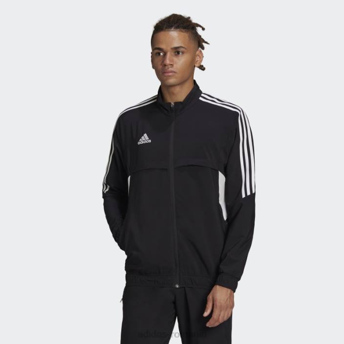 Adidas negru condivo 22 prezentare trening top adidas bărbați alb negru 2JBN14211