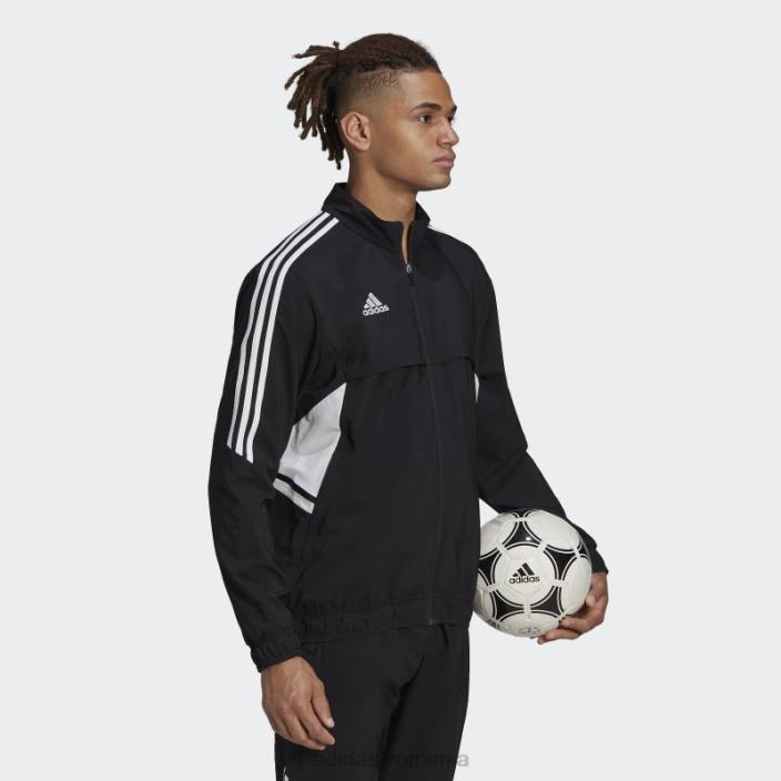 Adidas negru condivo 22 prezentare trening top adidas bărbați alb negru 2JBN14211
