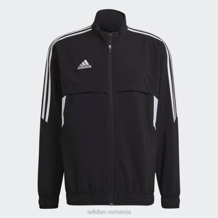 Adidas negru condivo 22 prezentare trening top adidas bărbați alb negru 2JBN14211