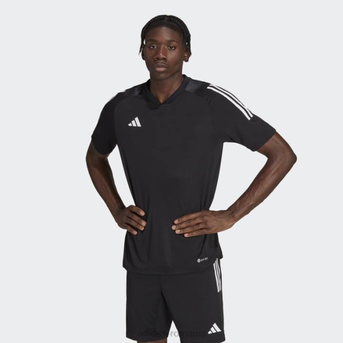 Adidas negru tiro 23 pro heat.rdy tricou adidas bărbați negru 2JBN6219