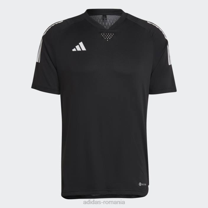Adidas negru tiro 23 pro heat.rdy tricou adidas bărbați negru 2JBN6219