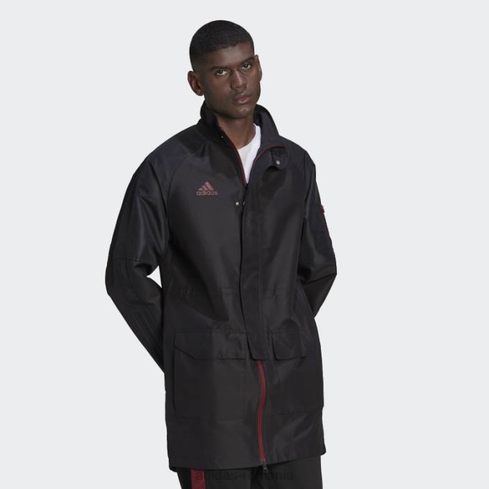 Adidas negru tiro parka adidas bărbați negru 2JBN14829