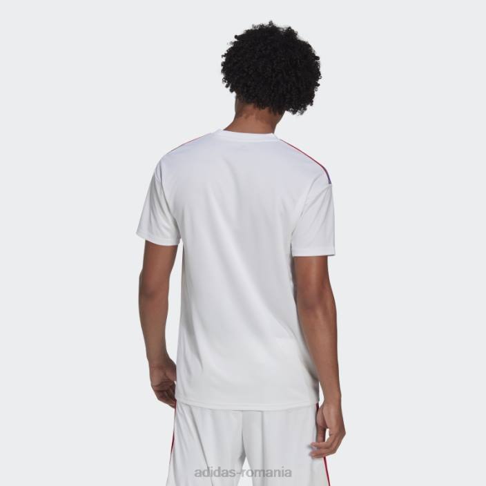 Adidas olympique lyonnais 22/23 tricou acasă alb adidas bărbați alb 2JBN13830