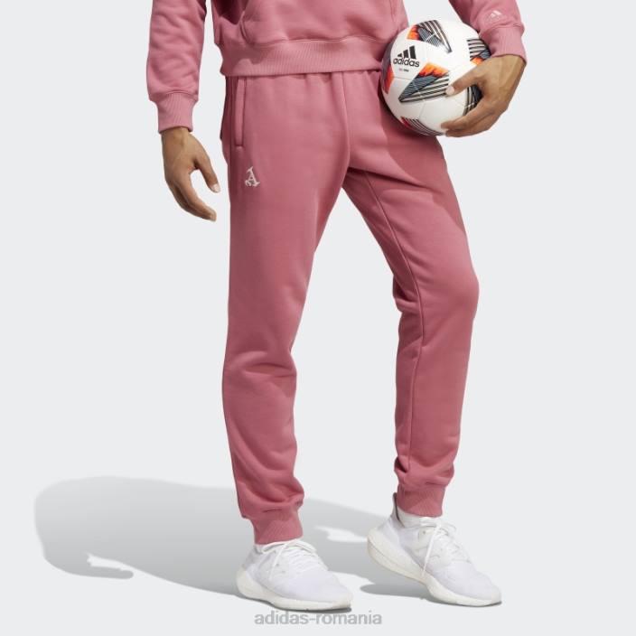 Adidas pantaloni adidas chinese story arsenal roz bărbați roz 2JBN13581