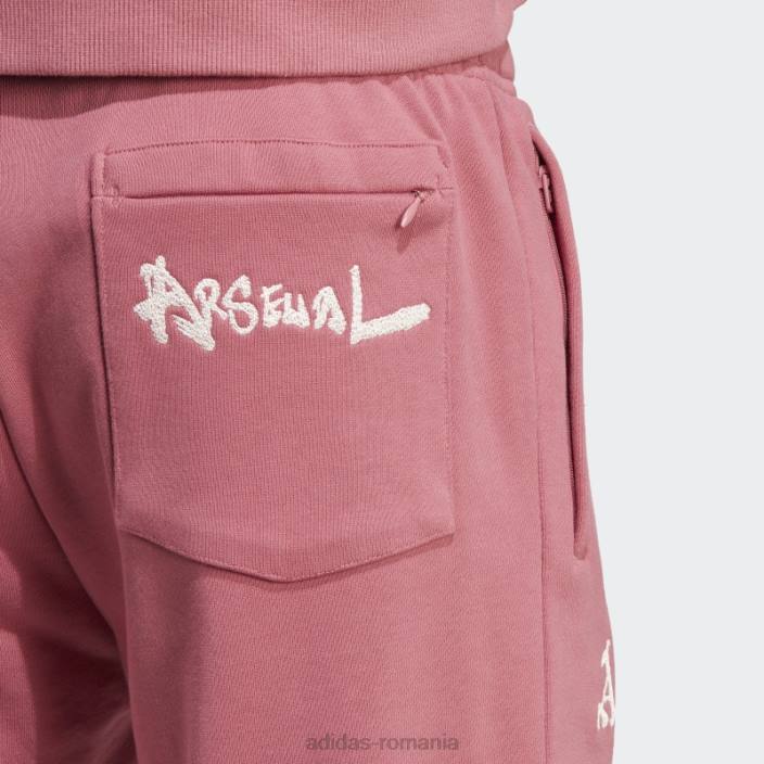 Adidas pantaloni adidas chinese story arsenal roz bărbați roz 2JBN13581