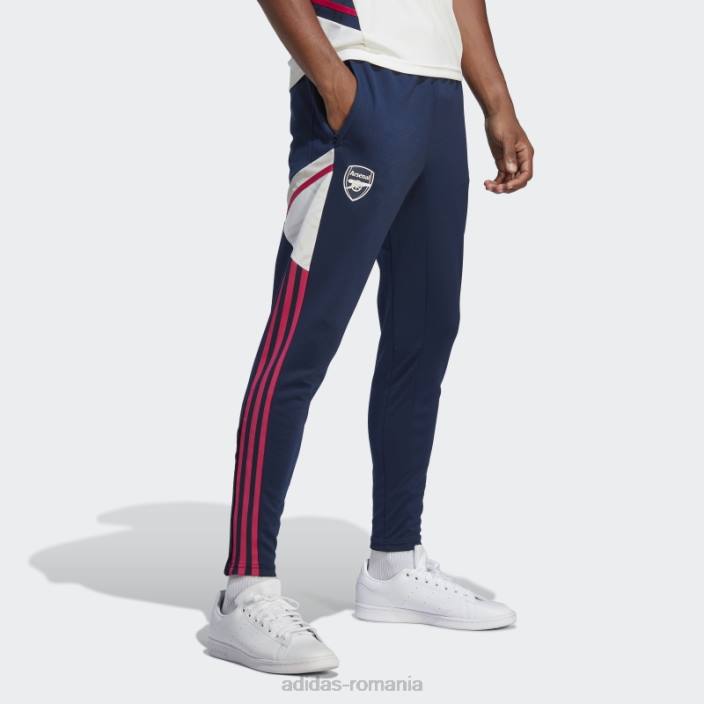 Adidas pantaloni de antrenament arsenal condivo 22 bleumarin bărbați bleumarin/alb 2JBN5242