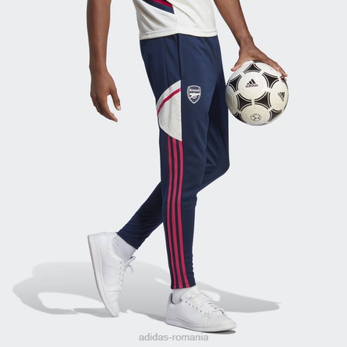 Adidas pantaloni de antrenament arsenal condivo 22 bleumarin bărbați bleumarin/alb 2JBN5242